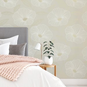 Dove Floweret Dove Wallpaper Sample