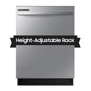 Fingerprint Resistant 53 dBA Dishwasher with Adjustable Rack in Stainless Steel