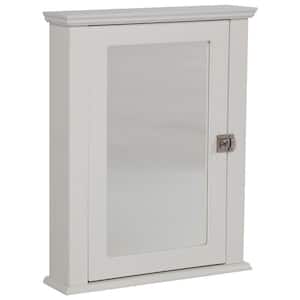 Lamport 21 in. W x 27 in. H Rectangular Medicine Cabinet with Mirror