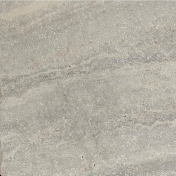 Emser Travertine Pebble 10-Pack Mocha Natural Stone Travertine Border Tile (12-in x 12-in)