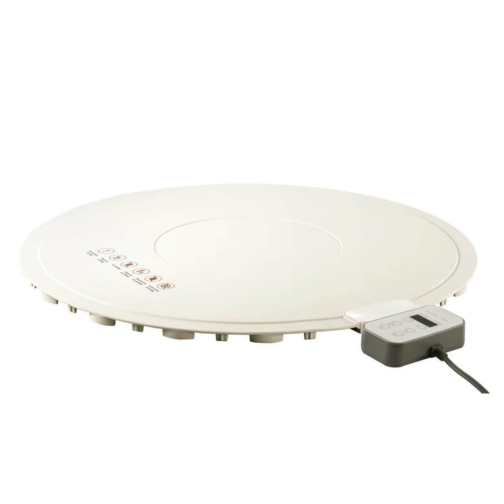 4 Temperature Settings Electric Warming Tray, Rollable Silicone Food Warmer with Auto Shut-Off & Child Lock, Beige price history on PriceWatchPro