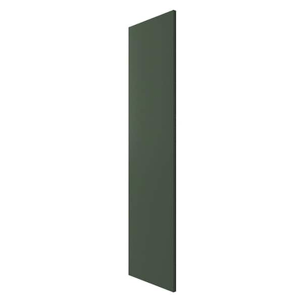 Designer Series Melvern 1.5 in. W x 24.5 in. D x 96 in. H Refrigerator End Panel in Forest