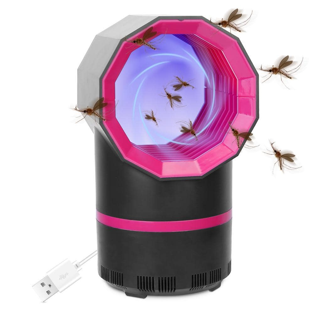 Electronic Mosquito Killer Lamp Usb Power Anti-Mosquito Fly Inhaler Insect  Mosquitoes Killer Bug Zapper Non-Toxic Eco-Friendly Mosquito Trap Light
