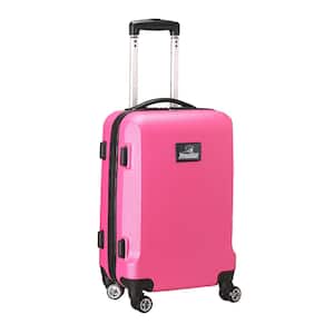 NCAA Providence 21 in. Pink Carry-On Hardcase Spinner Suitcase
