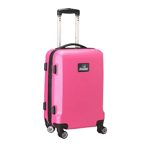 Denco NCAA Providence 21 in. Pink Carry-On Hardcase Spinner Suitcase