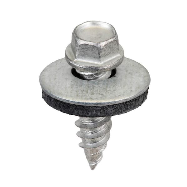 #12 X 3/4 inch Galvanized Hex Stitch Screws (Bag of 250)