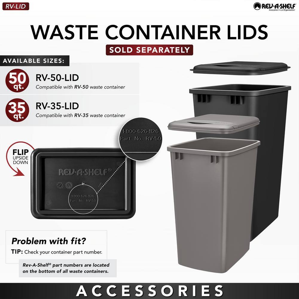 Double 35 Quart Silver Pull-Out Trash Can with Maple Base