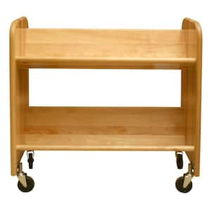 Rol-Rack 2-Shelf Bookcase