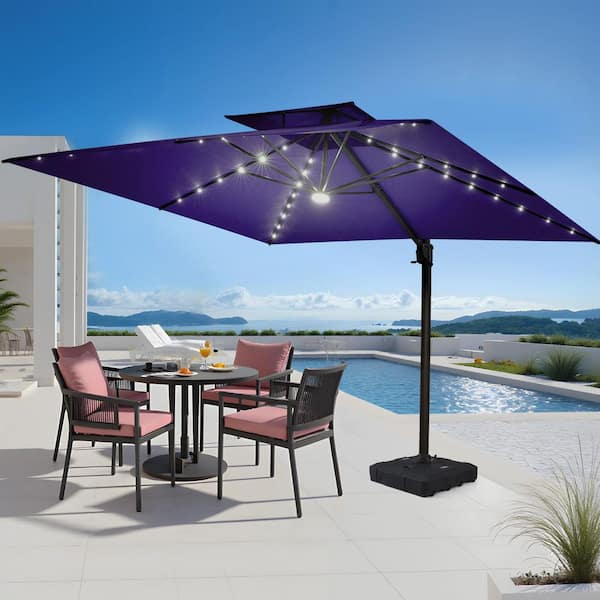 hexagonal patio umbrella stand FIM C-series 10.5' Hexagon Offset – GiantPatioUmbrellas Type_Garden Parasols LIVOOSUN 11Ft Cantilever Patio Color:The Wizard of Oz This base can hold