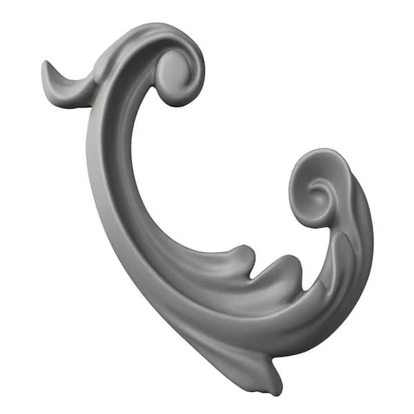 Ekena Millwork 1.00 in. x 3.375 in. x 4 in. Polyurethane Applique and Onlay Moulding