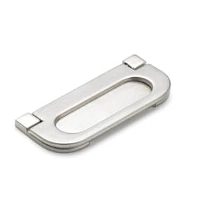 2 3/4 in. (70 mm) Brushed Nickel Modern Cabinet Drop Pull