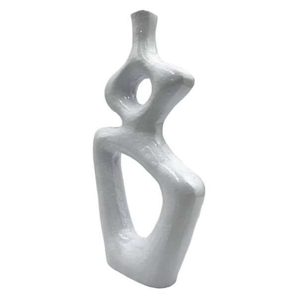 castellousa 12 in. x 7 in. Aluminum Metal Irregular Shape Gourd