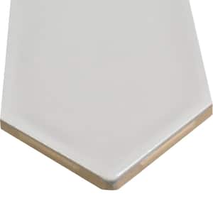 Color Tender Gray 3 in. x 12 in. Bright Picket Ceramic Wall Tile (11.7895 sq. ft./Case)