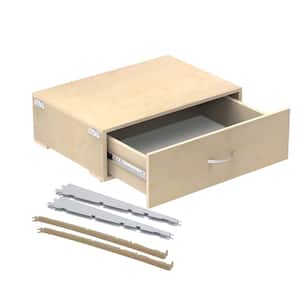 Genevieve Birch Adjustable Closet Organizer Small Drawer Kit