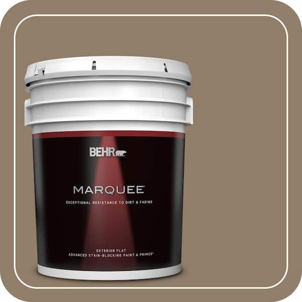 BEHR MARQUEE 5 gal. #PPU7-03A Sofisticata Flat Exterior Paint & Primer