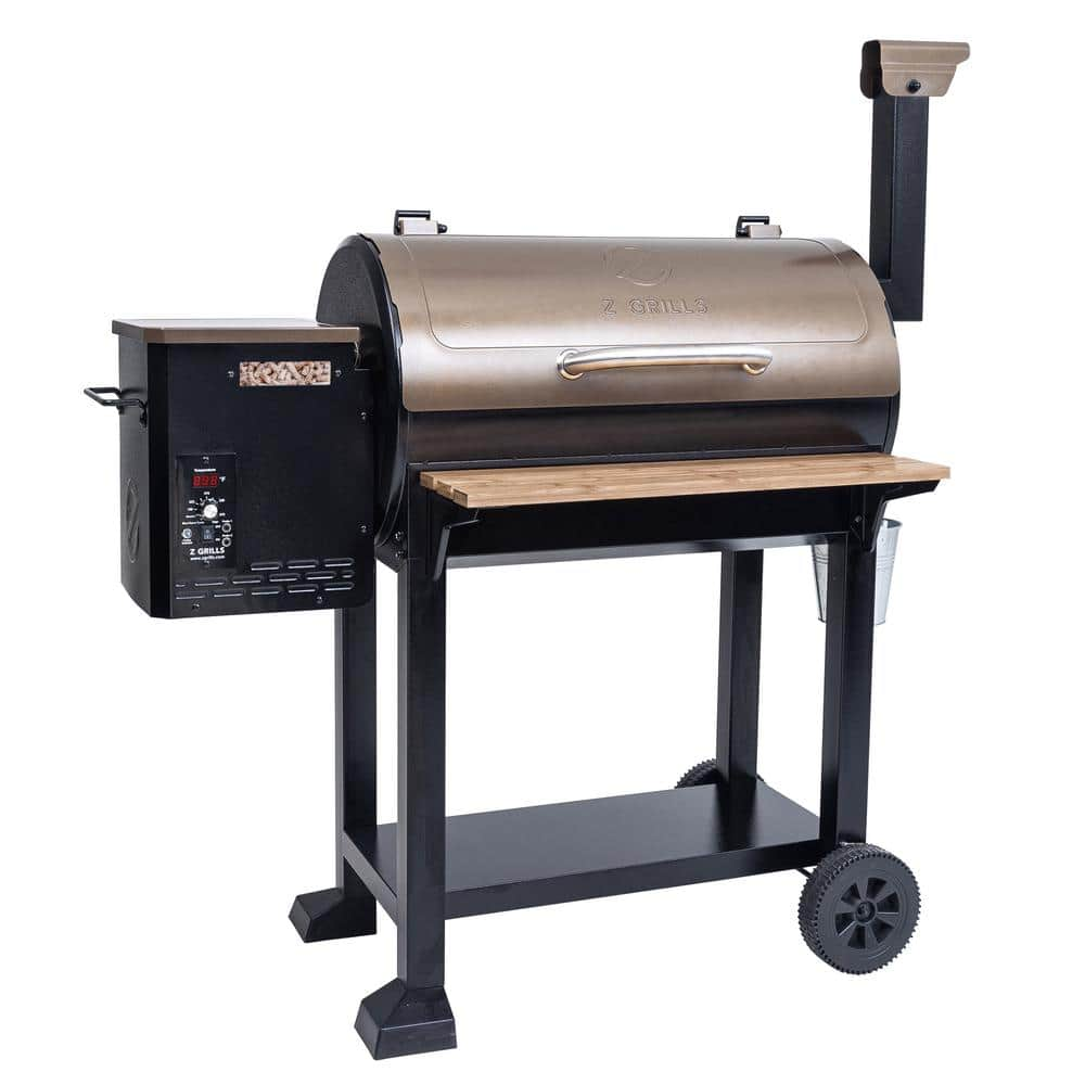 Z GRILLS 553 sq. in. Pellet Grill and Smoker in Other ZPG-550C - The ...