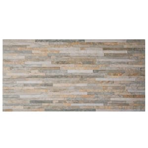 Muro Ardesia Ocre 12-1/2 in. x 24-1/2 in. Porcelain Wall Tile (10.7 sq. ft./Case)