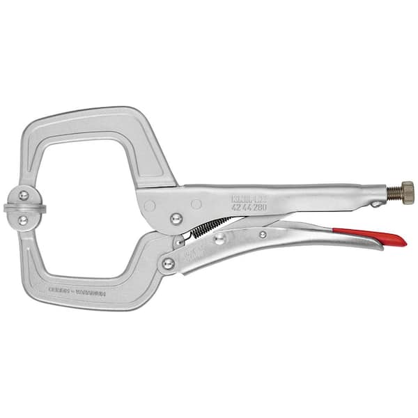 KNIPEX 11 in. Locking Pliers with Welding Grips