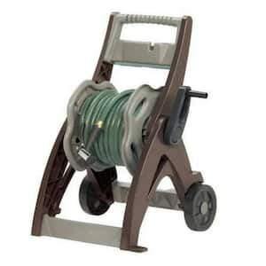 175 ft. Hose Reel Cart in Taupe with Wheels