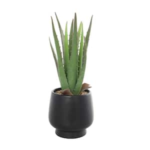 14 in. H Potted Aloe Artificial Plant