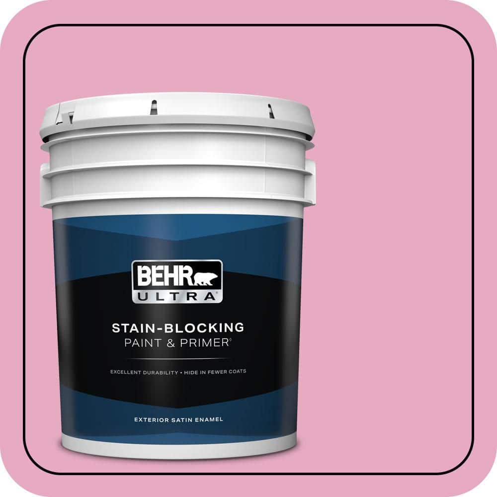 5 gal. #P130-3 Little Princess Satin Enamel Exterior Paint & Primer price history on PriceWatchPro