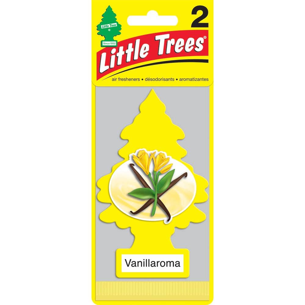 Little Trees Vanillaroma Scent Air Freshener (2-Pack) U2S-22005 - The Home  Depot