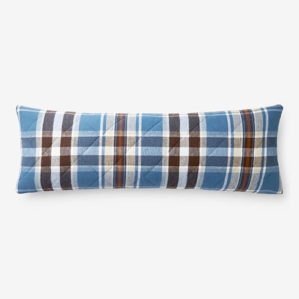 Plaid pillow cover hot sale