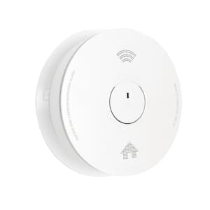 Combo Smoke and CO Detectors with Voice Alert, 10-Years Battery Powered Fire and Carbon Monoxide Alarm, Auto-Check,1Pack