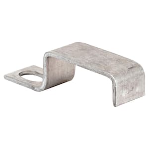 3/8 in. x 3/4 in., Aluminum, Screen Stretcher Clips with Screws (8-pack)