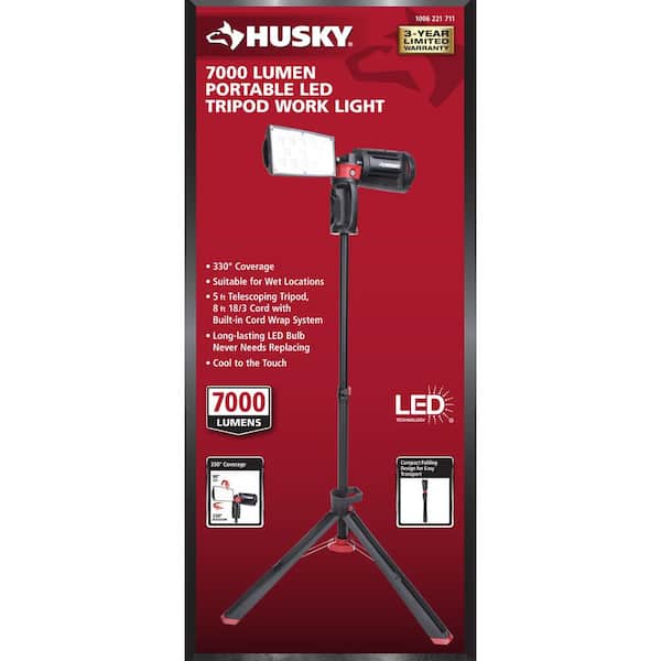 Husky 7000 Portable Work with Tripod 7901304012 - The Home Depot