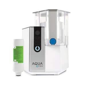 AquaTru Classic Alkaline Countertop Water Filter System with 4-Stage Ultra Reverse Osmosis Technology BPA Free
