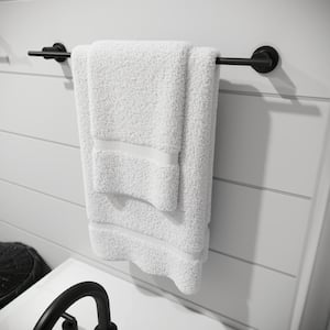 Contempra 24 in. Towel Bar in Matte Black