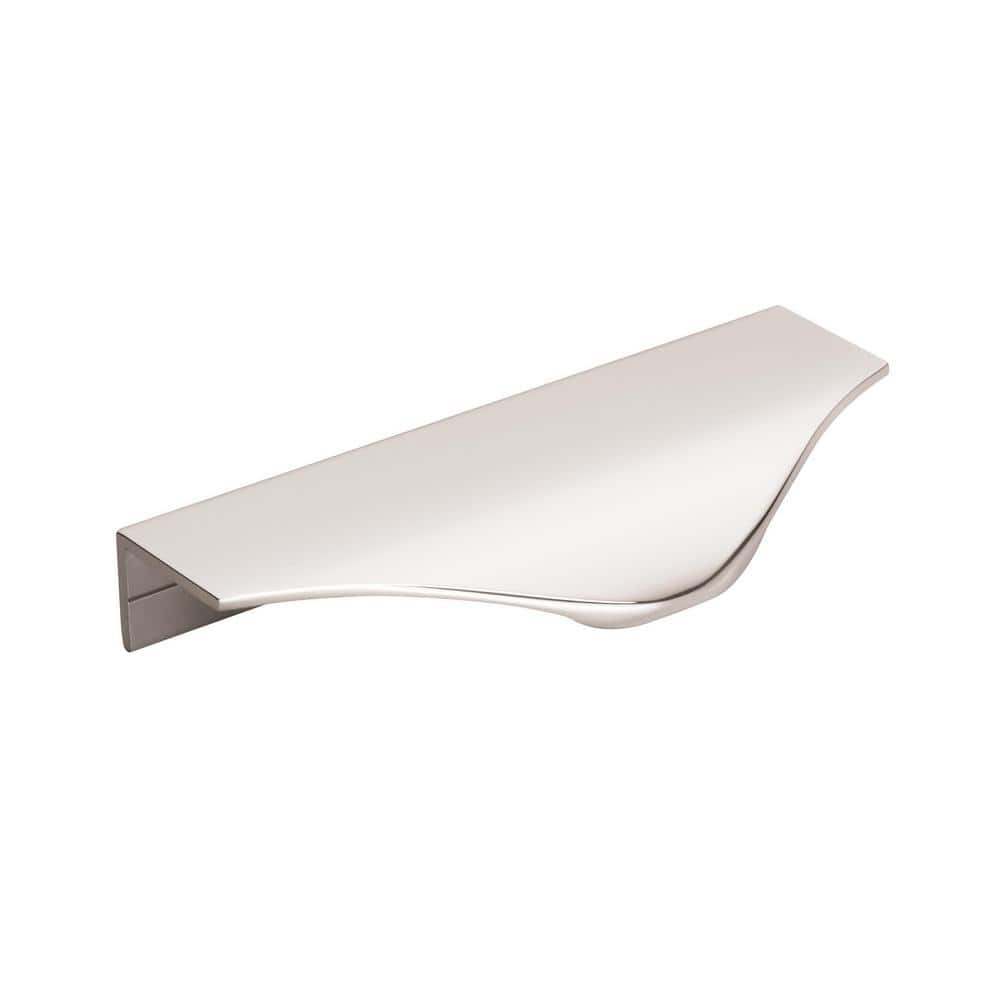 Aloft 4-3/16 in. (106mm) Modern Polished Chrome Cabinet Edge Pull