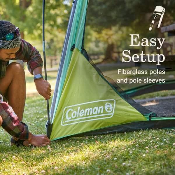 Coleman Skyshade 10 x 10 Screen Dome Canopy in Moss/Yellow 2208028