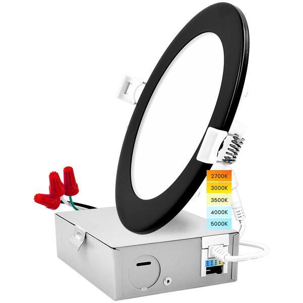 Reviews for LUXRITE 6 in. Canless Ultra Thin with JBox 12Watt CCT