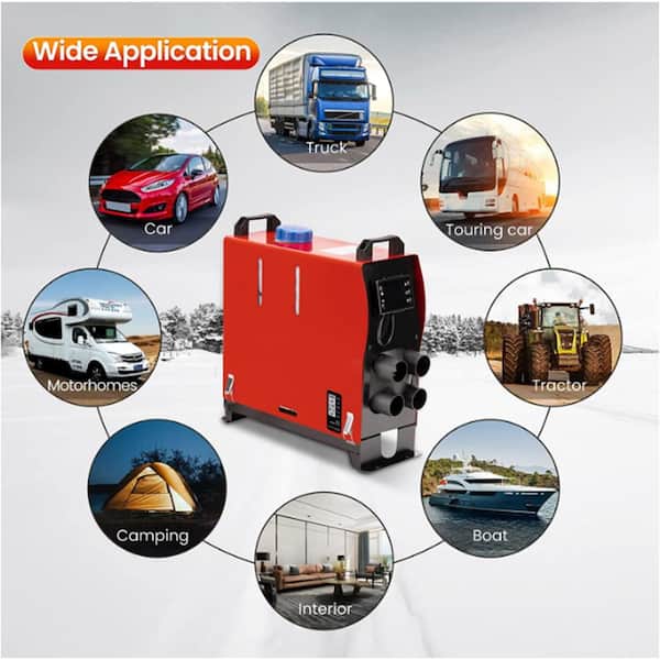 Best 5kw 12v 24v Diesel Water Parking Heater for Vehicles