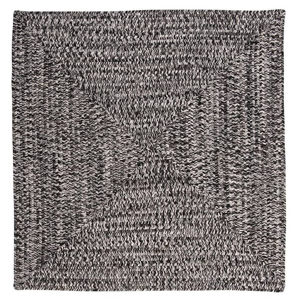 Marilyn Tweed Zebra 8 ft. x 8 ft. Square Braided Rug