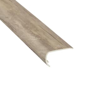 Knoxville Graysville 1-3/16 in. T x 2-1/16 in. W x 94 in. L Vinyl Stair Nose Molding
