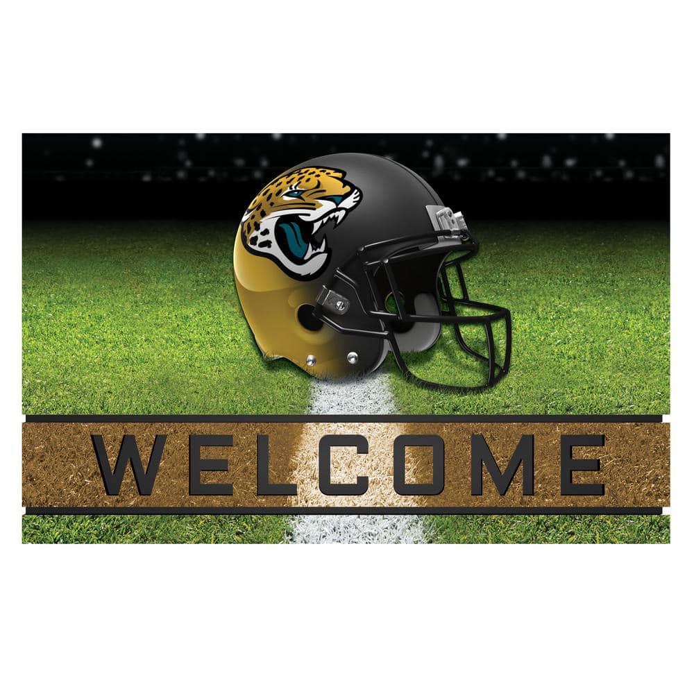 Jacksonville Jaguars Crumb Rubber Door Mat