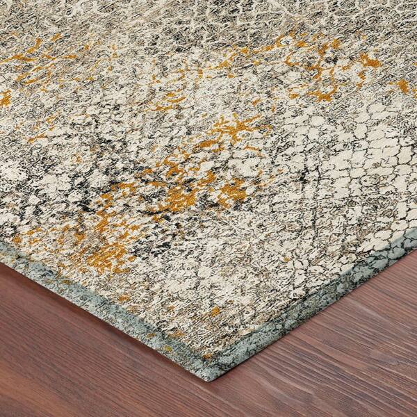 Chantille Machine Washable Indoor/Outdoor Abstract ACN2743 Beige 2 ft. x 3 ft. Accent Rug