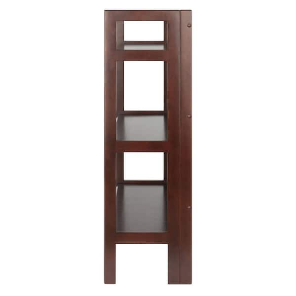 winsome wood 4 tier bookshelf honey