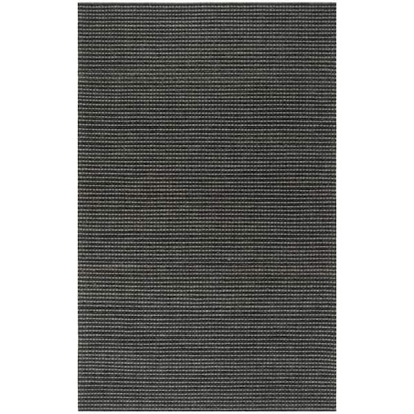 SAFAVIEH Natura Gray/Black 5 ft. x 8 ft. Solid Area Rug