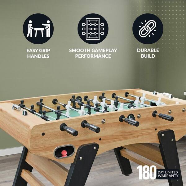 Hathaway Center Stage 59 in. Pro Foosball Table BG50382