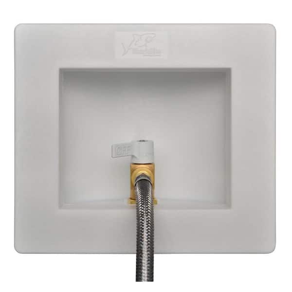 SharkBite 1/2 in. Push-to-Connect Brass Ice Maker Outlet Box with