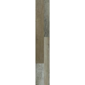 Grey Distressed Wood 4 MIL x Multi-Width x 36 in. L Peel and Stick Vinyl Plank Flooring (36 sqft/case)