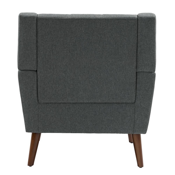 ★PARTIMENTO★ Antique Chair Layered Long Sleeve Charcoal Lincoln Lounge Chair – Sunpan Trading & Importing, Inc.