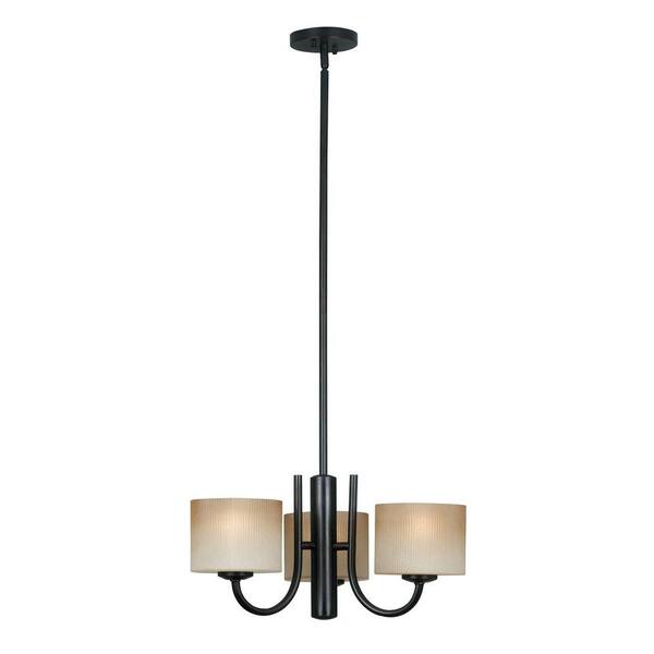 Kenroy Home Matrielle 3-Light Oil Rubbed Bronze Chandelier