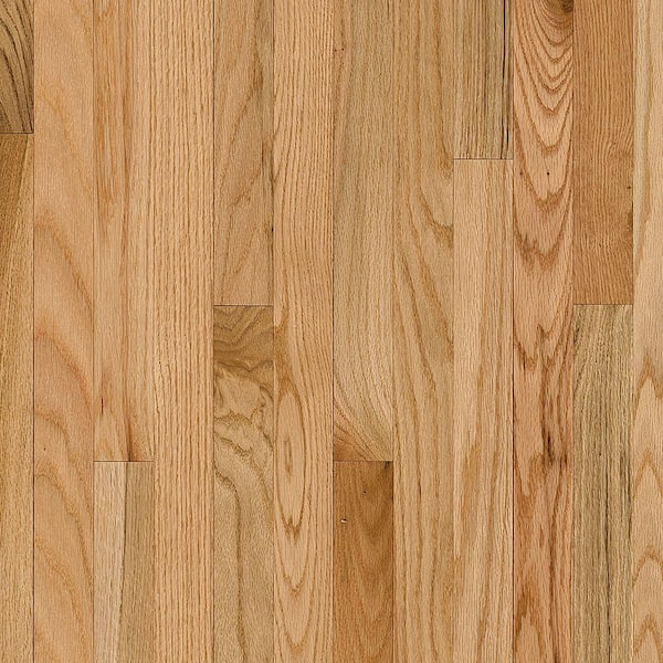 Bruce Plano Oak Country Natural 3/4 in. Thick x 2-1/4 in. Wide x Varying Length Solid Hardwood Flooring (22 sq. ft. / case)