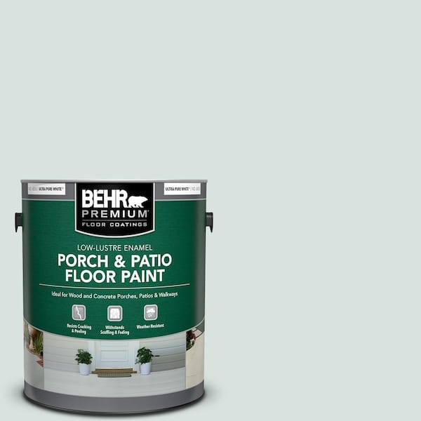 BEHR PREMIUM 1 gal. #730E-2 Sparkling Spring Low-Lustre Enamel Interior/Exterior Porch and Patio Floor Paint