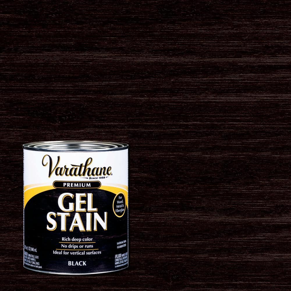 1 gal. Black Classic Interior Wood Stain